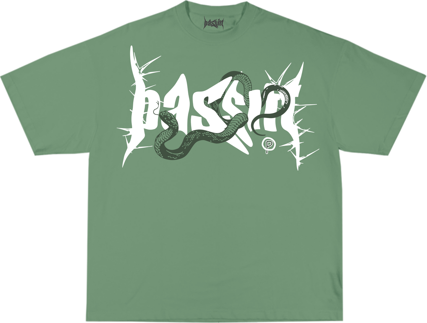 Snake Mint Green T-shirt