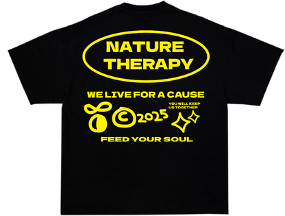 Nature Therapy Black T-shirt