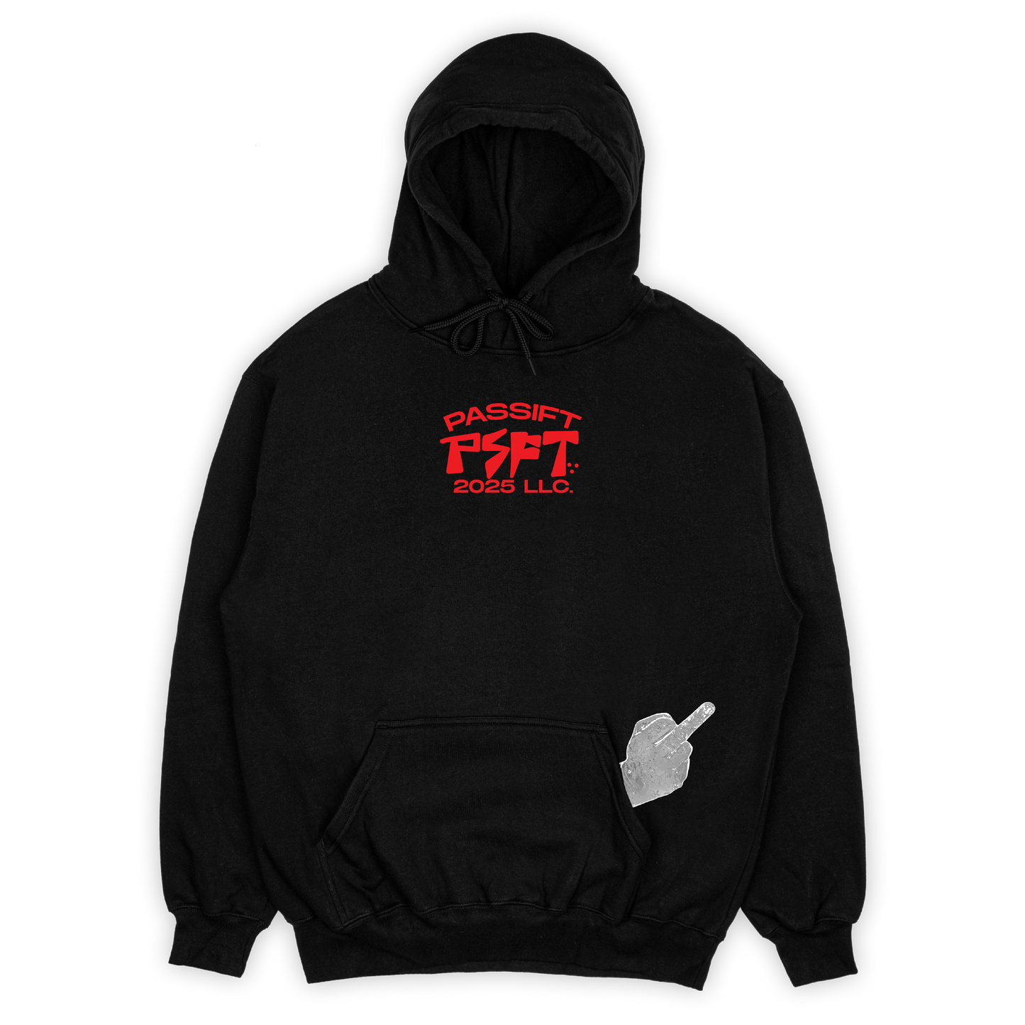 Chrome Ant Black Hoodie